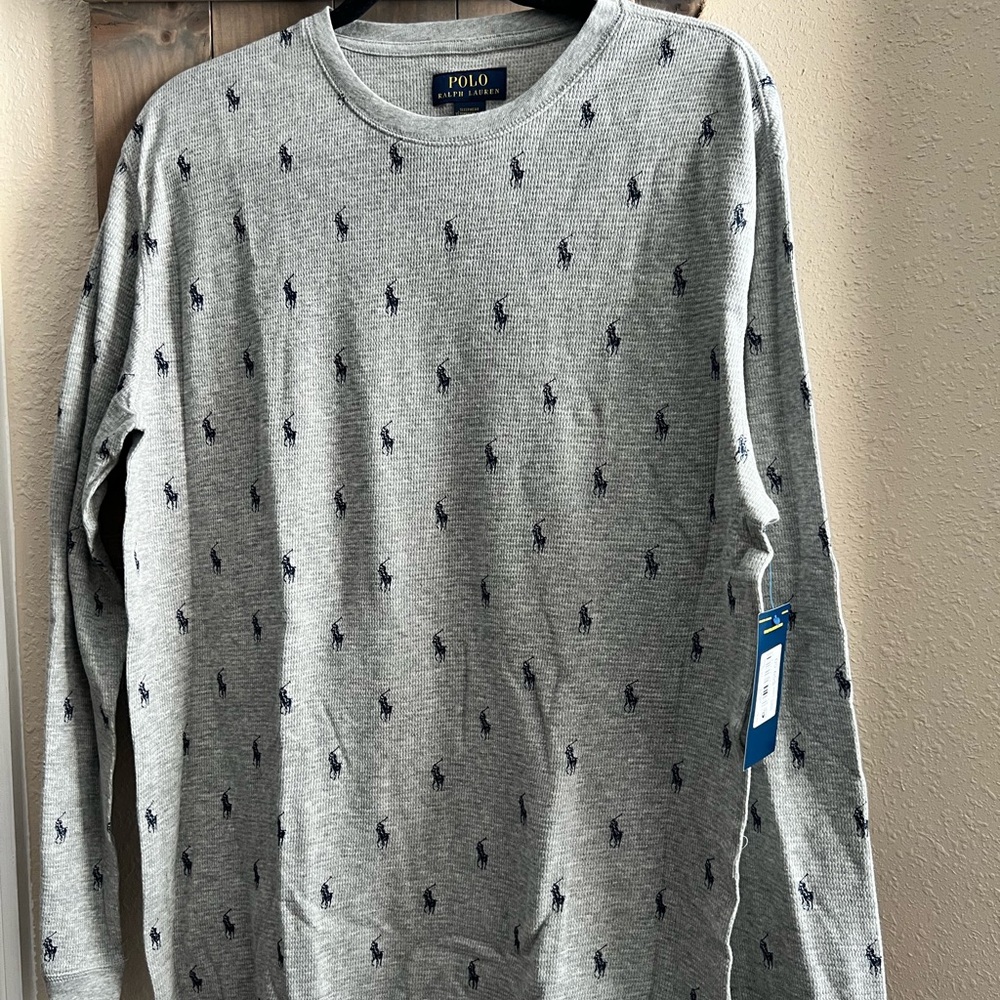 Polo by Ralph Lauren Gray Long Sleeve Loungewear